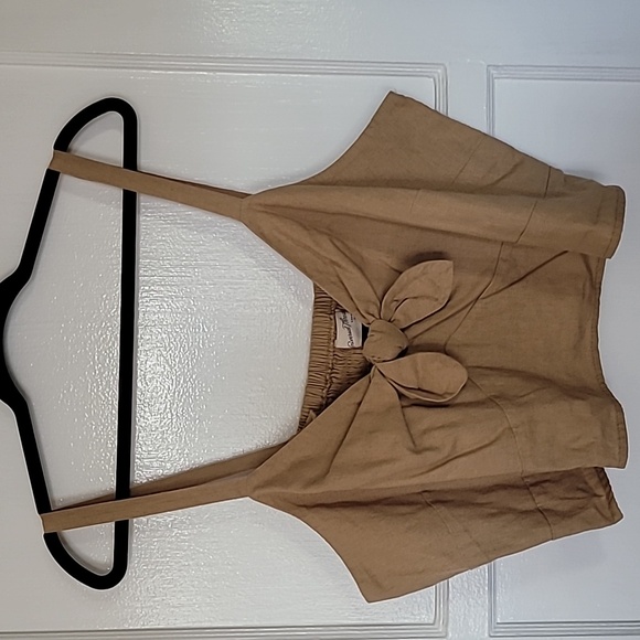 ✨️Bundle of 2 Womens Linen Cropped blouses✨️ - Picture 3 of 9